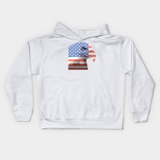 American Bald Eagle Kids Hoodie